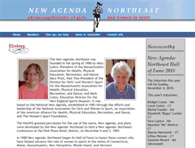 Tablet Screenshot of newagenda-northeast.org